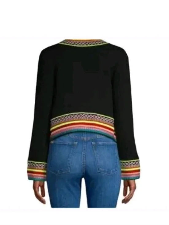 alice + oliva embroidered open front jacket Size XS - Picture 3 of 15